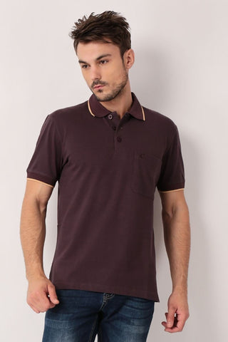 Short Sleeve Brown T-shirt