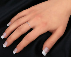 Silver ring, fine