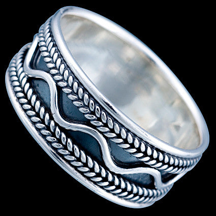 Silver ring, ring